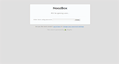 Desktop Screenshot of noozbox.com